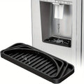 Black Silicone Fridge Dispenser Drip Tray