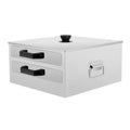 Two-Tier Stainless Steel Drawer Steamer