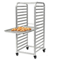 Mobile Aluminum Bakery Rack with Locking Casters